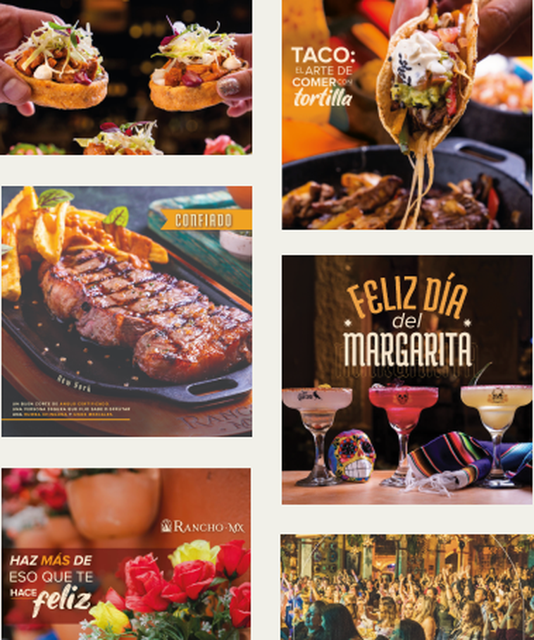Rancho MX seasonal campaign visuals