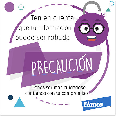 Ten en cuenta que tu información puede ser robada — Precaución