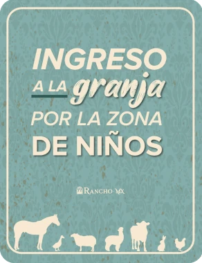 Ingreso a la granja por la zona de niños